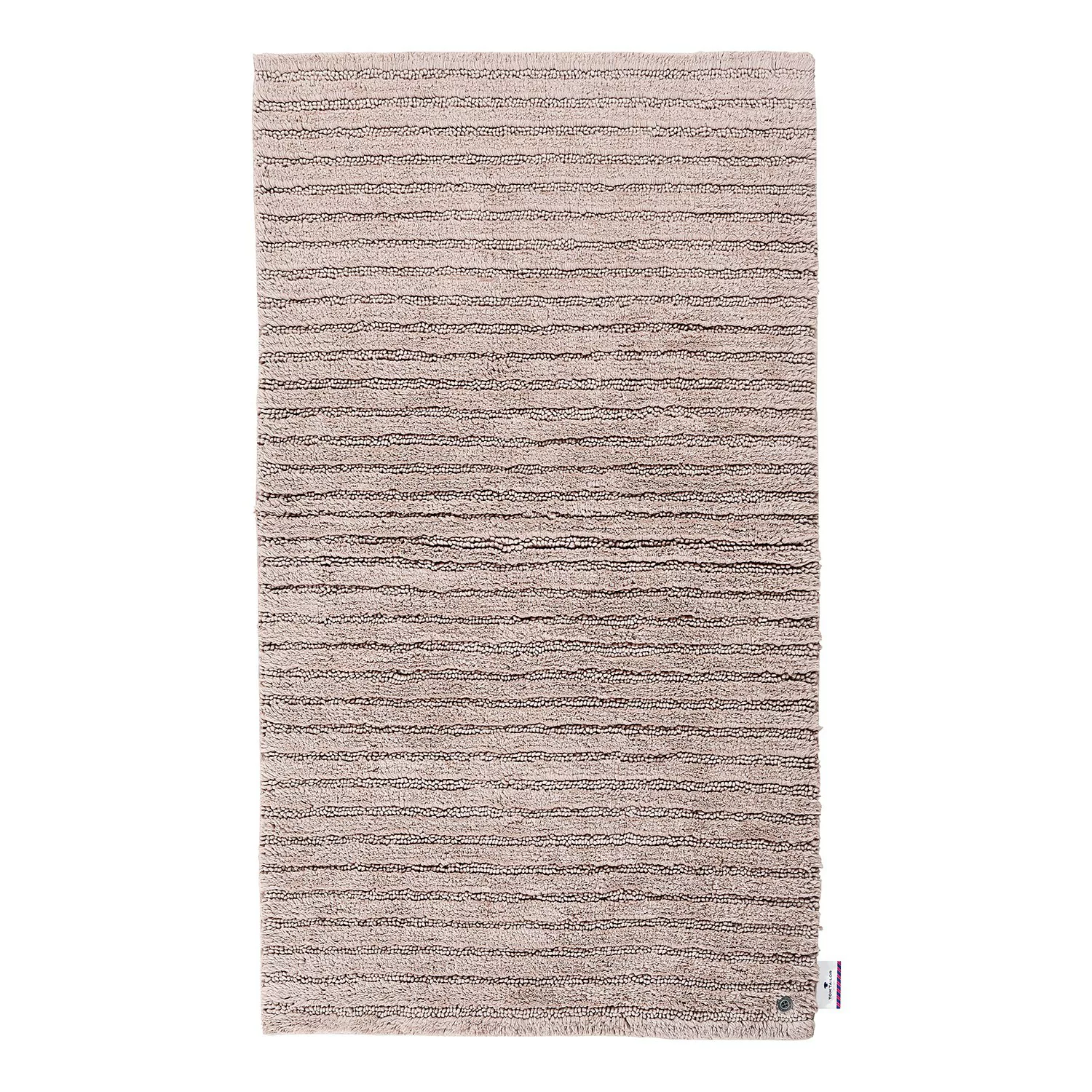 TOM TAILOR HOME Badematte »Cotton Stripes«, Höhe 20 mm, rutschhemmend besch günstig online kaufen