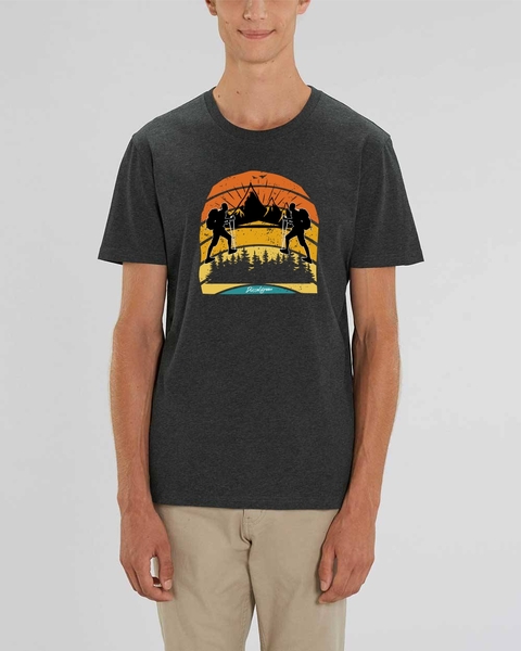 Wandern, Berg, Natur, Wald Tshirt Aus Bio Baumwolle günstig online kaufen