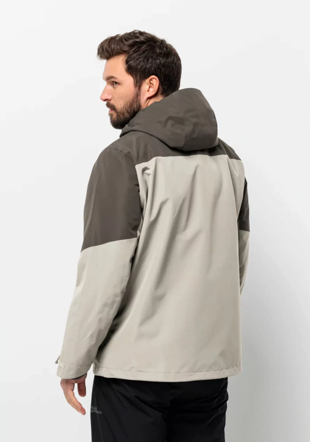 Jack Wolfskin 3-in-1-Funktionsjacke "GLAABACH 3IN1 JKT M", mit Kapuze günstig online kaufen