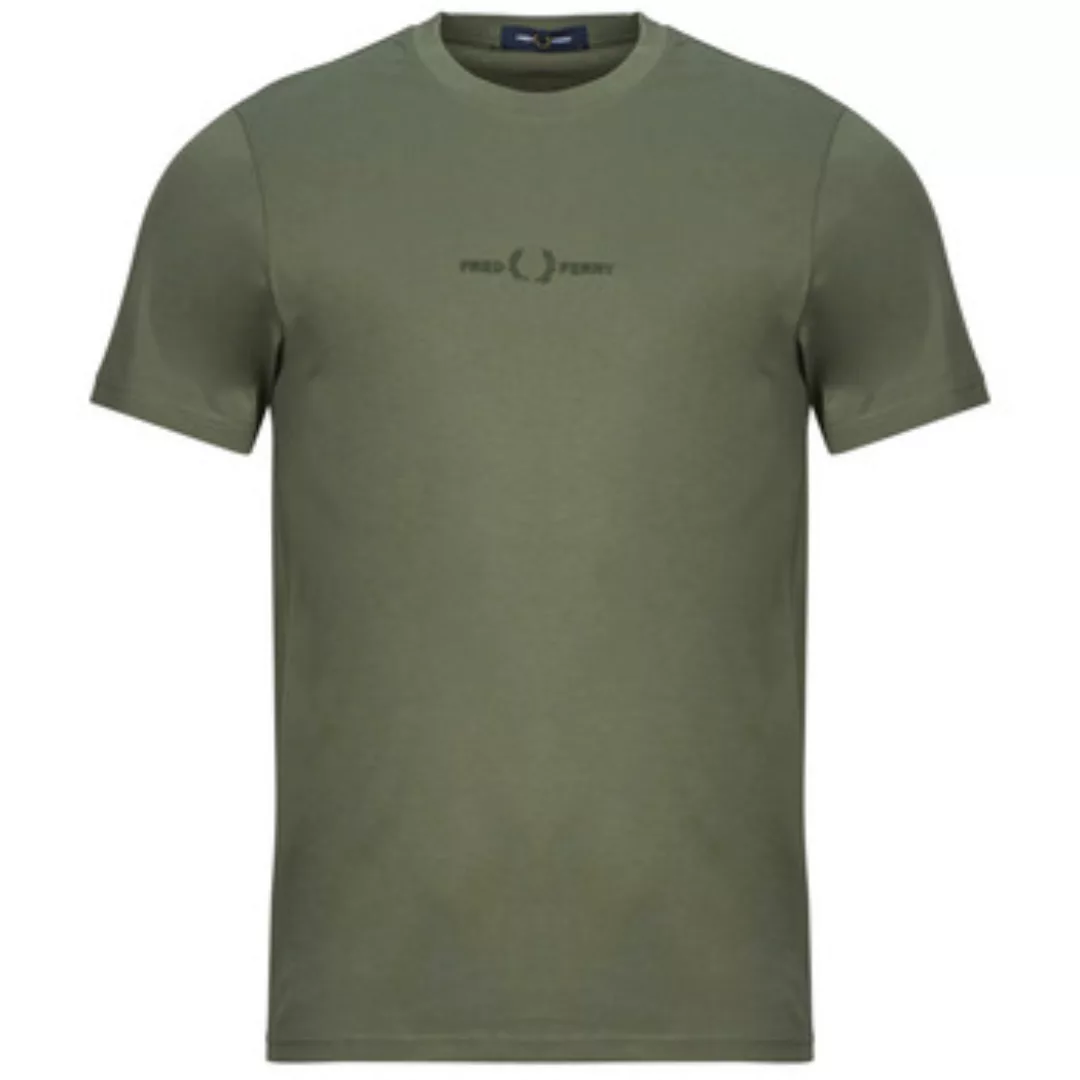 Fred Perry T-Shirt M4580 Olivgrün - Größe M günstig online kaufen