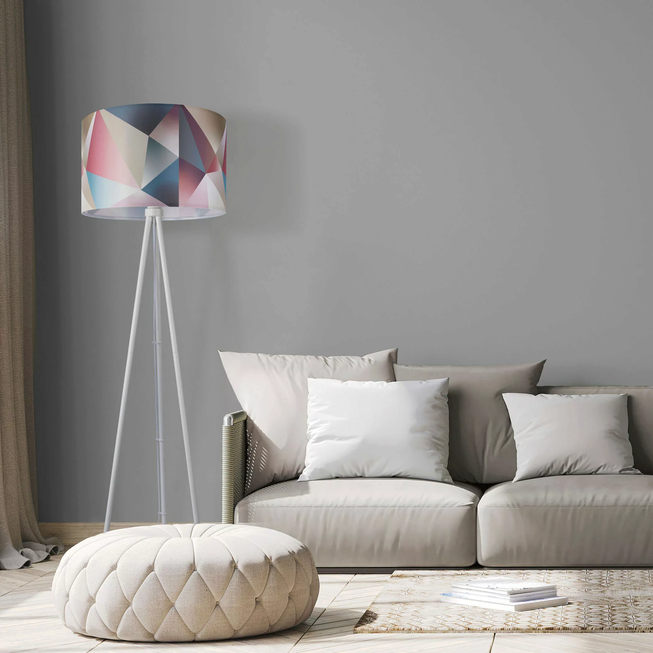 Paco Home Stehlampe »Trina Kosy«, LED Stehlampe Modern Wohnzimmer Schlafzim günstig online kaufen