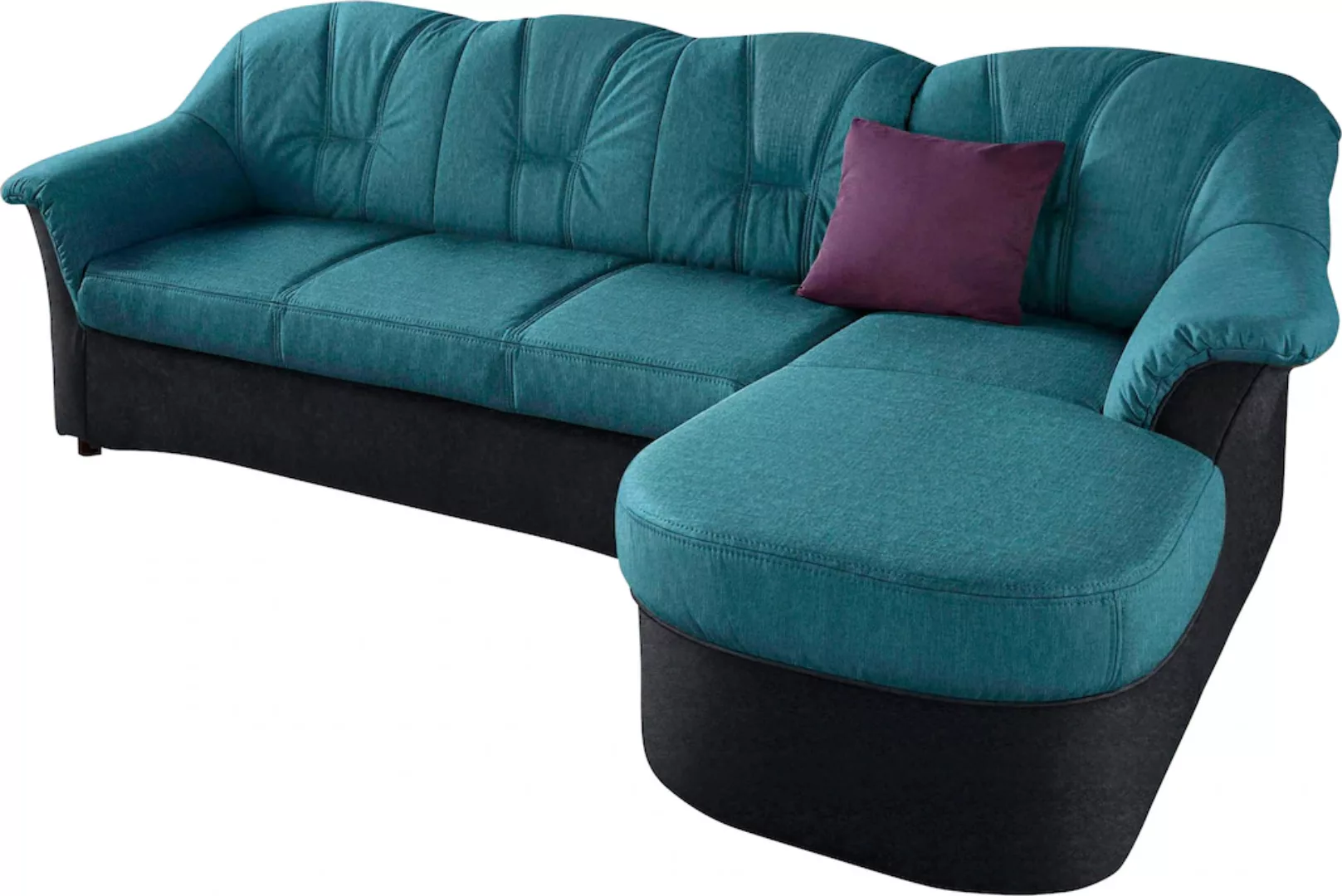 DOMO collection Ecksofa Flores Schlafsofa, B/T/H: 233/142/86 cm, L-Form, wa günstig online kaufen