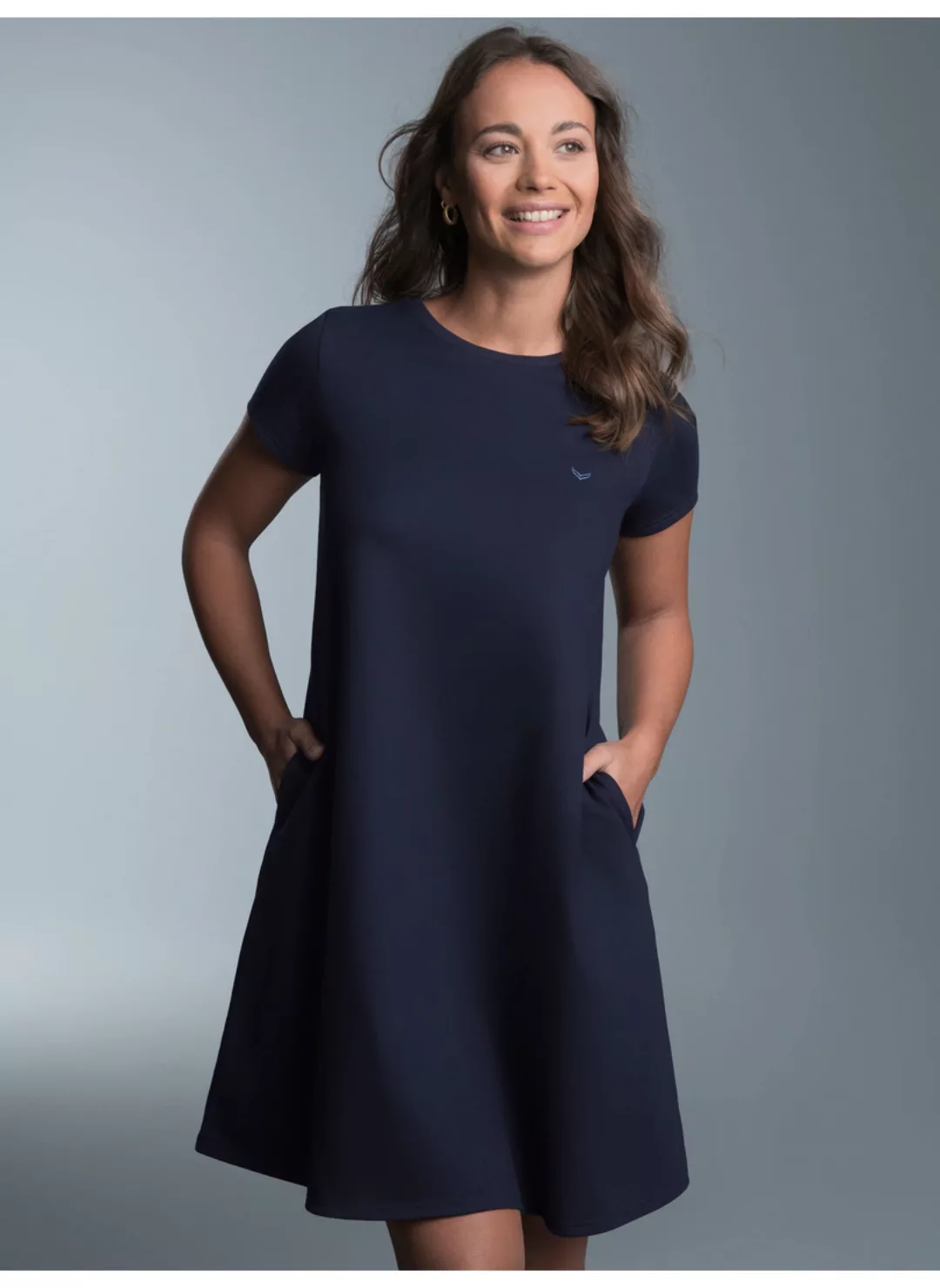 Trigema Jerseykleid "TRIGEMA Kleid in Piqué-Qualität", (1 tlg.) günstig online kaufen