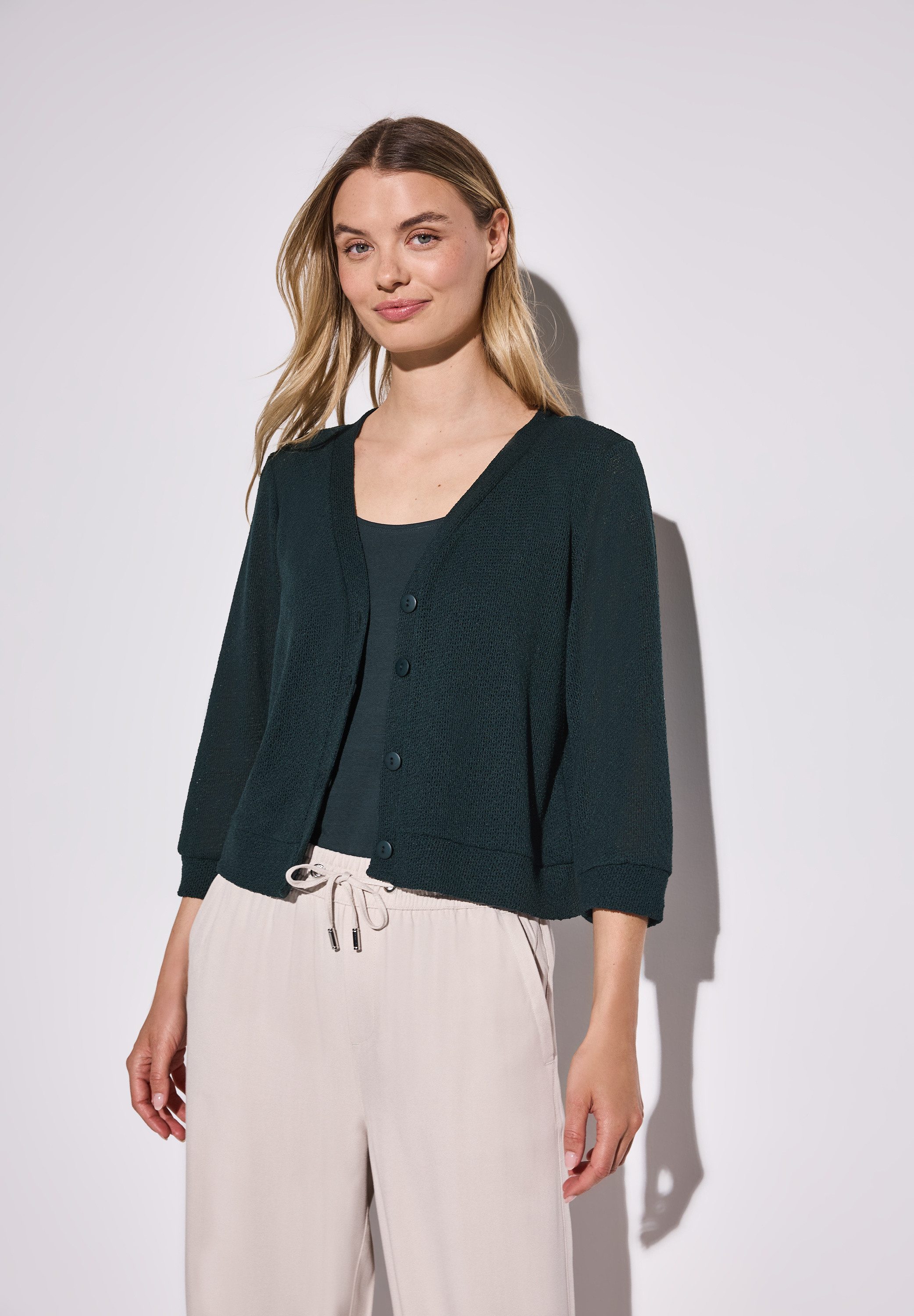 STREET ONE Cardigan, mit Knopfleiste günstig online kaufen