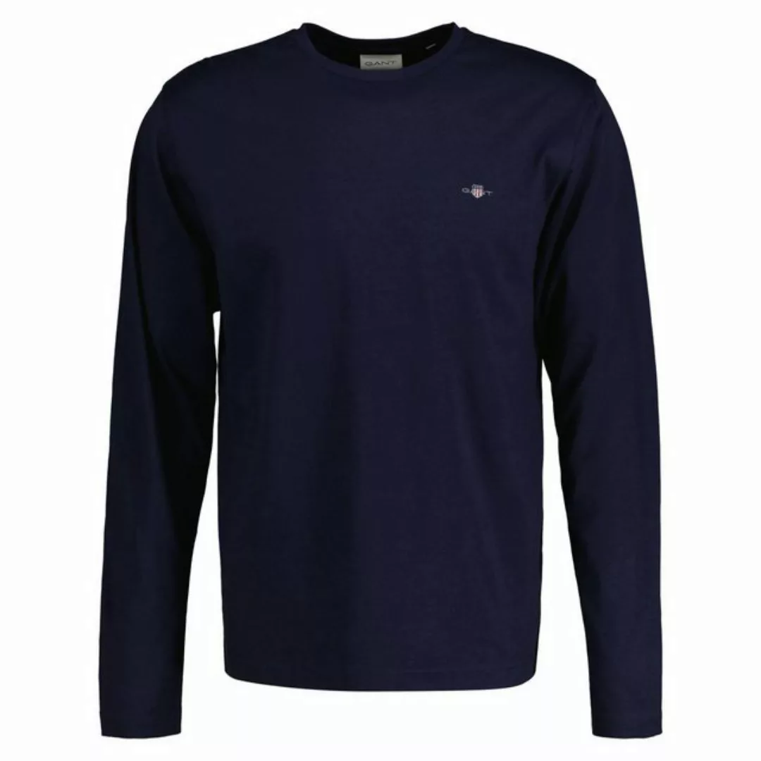 Gant T-Shirt Herren Longsleeve - REGULAR SHIELD LS, Shirt, (Packung, 1er Pa günstig online kaufen