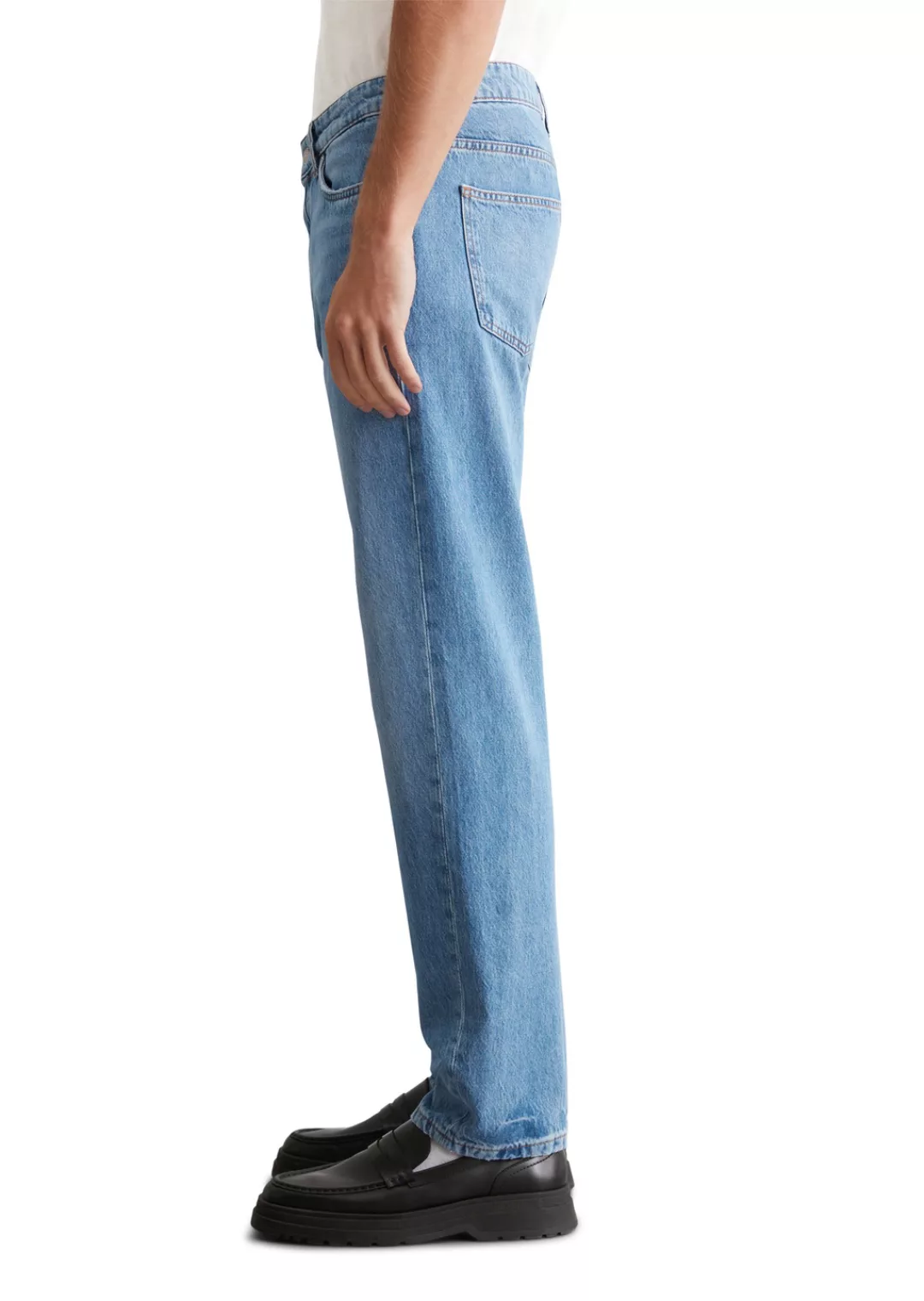 Marc O'Polo DENIM Straight-Jeans Authentischer Salt'n'Pepper-Vintage-Look günstig online kaufen
