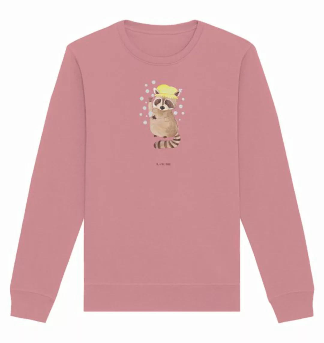 Mr. & Mrs. Panda Longpullover Größe S Waschbär - Canyon Pink - Geschenk, Gu günstig online kaufen