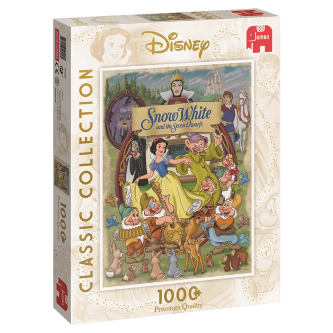 Jumbo Spiele 19490 - Disney Classic Collection Snow White Puzzle - (1000 Te günstig online kaufen