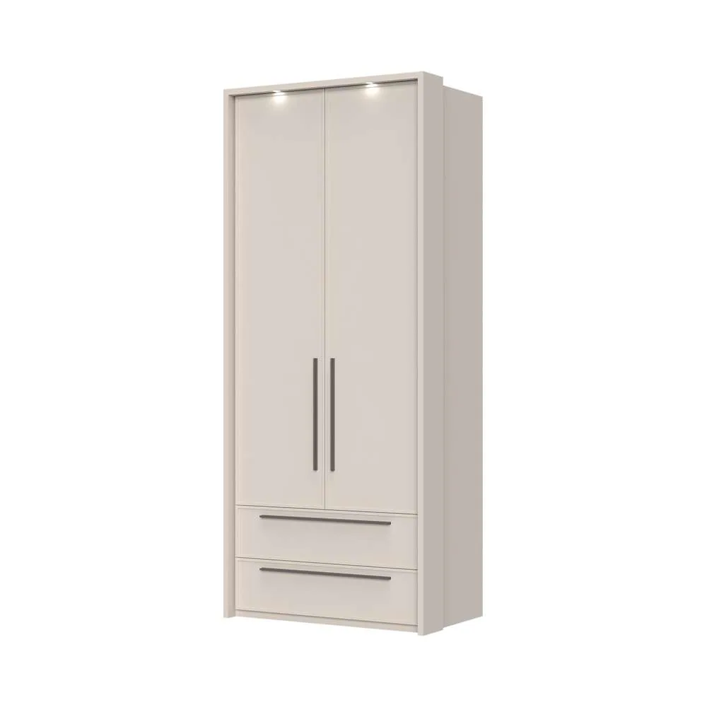 Places of Style Drehtürenschrank "Opera mit oder ohne Kranz inkl. LED-Bel., günstig online kaufen