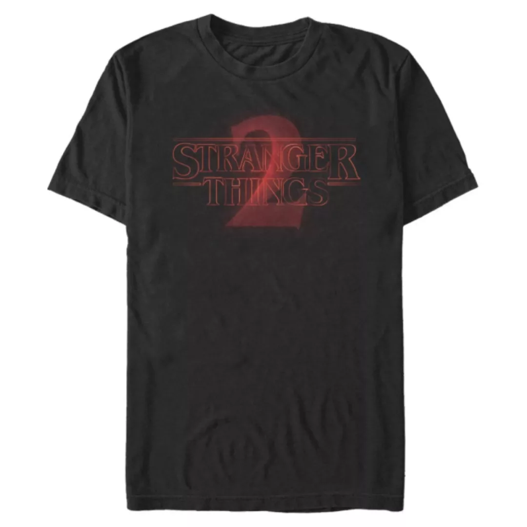 Netflix - Stranger Things - Logo Stranger Two Neon logo - Männer T-Shirt günstig online kaufen