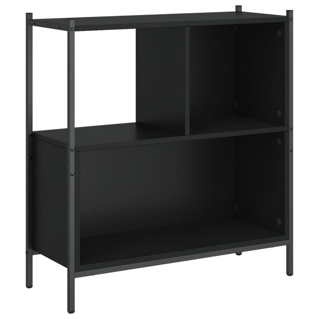 vidaXL Bücherregal Bücherregal Schwarz 72x28x77,5 cm Spanplatte günstig online kaufen