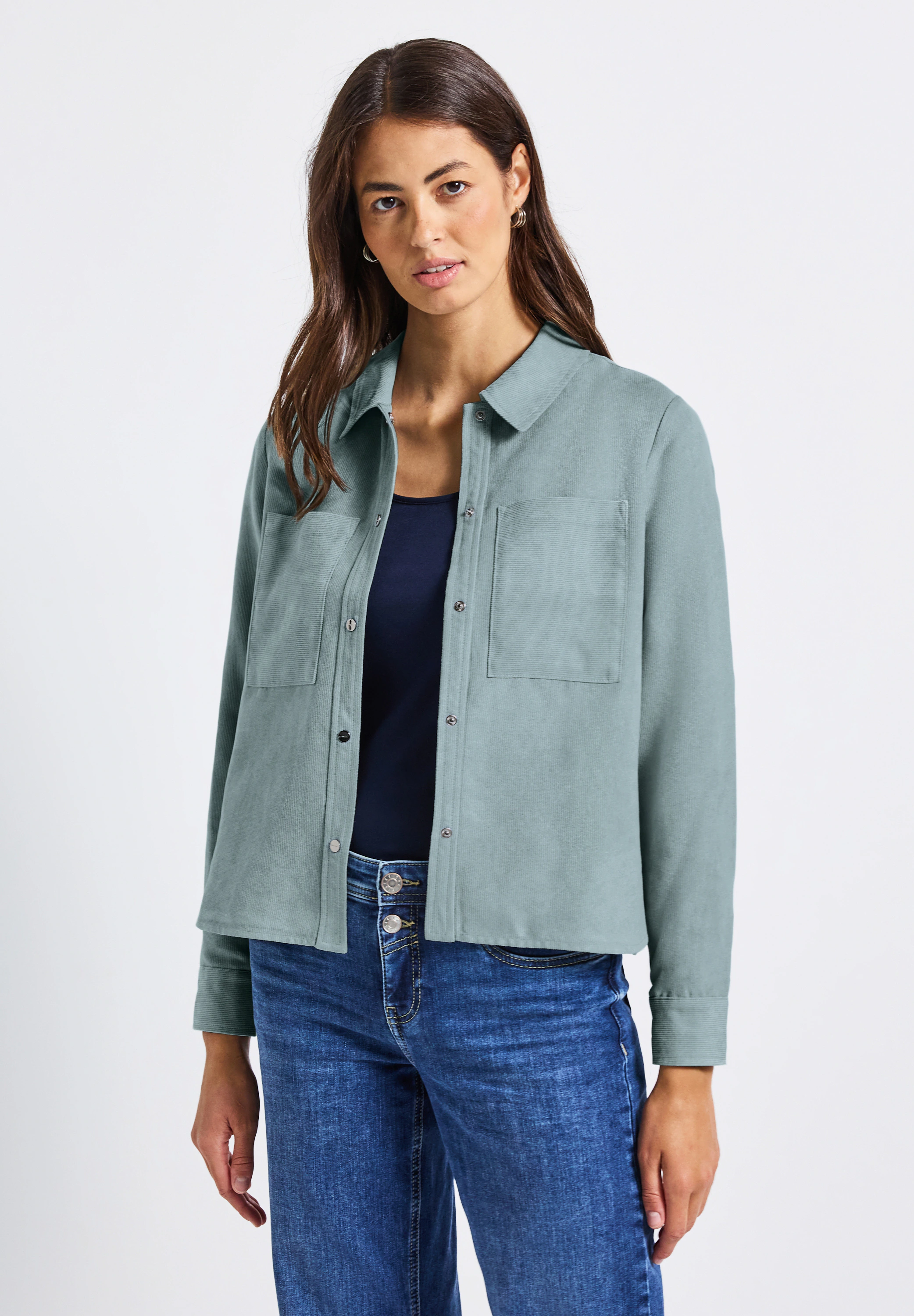 STREET ONE Kurzjacke, ohne Kapuze, mit Brusttaschen günstig online kaufen