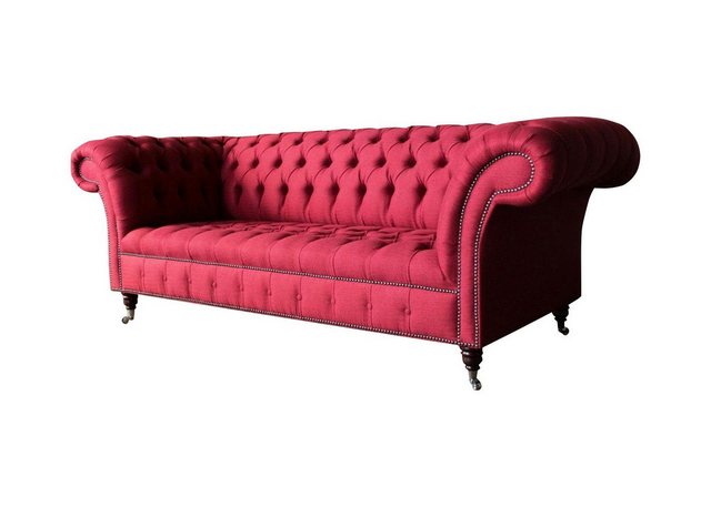 Xlmoebel Chesterfield-Sofa Dreisitzer Design Polstersofa Chesterfield Luxus günstig online kaufen