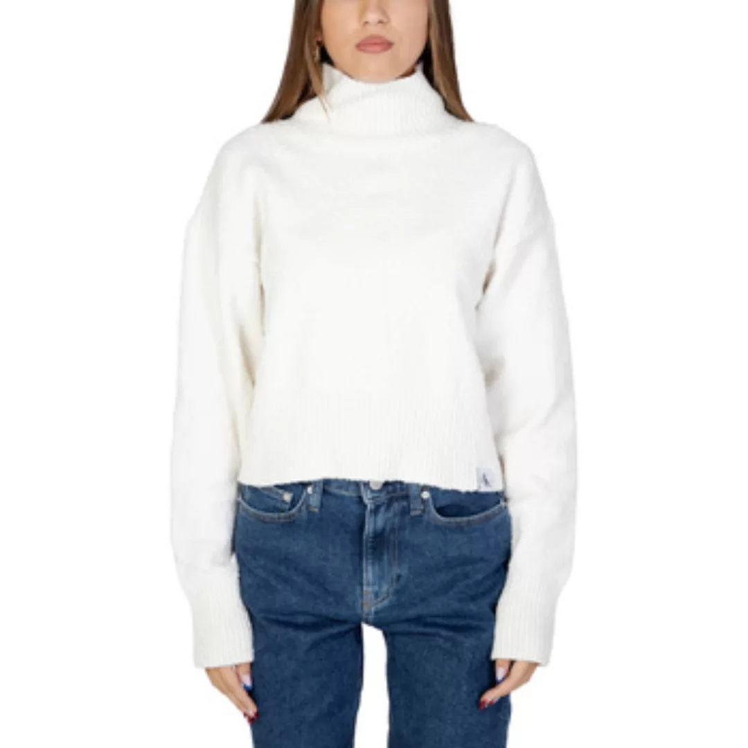 Calvin Klein Jeans  Pullover BOUCLE HIGH NECK SWE J20J221972 günstig online kaufen