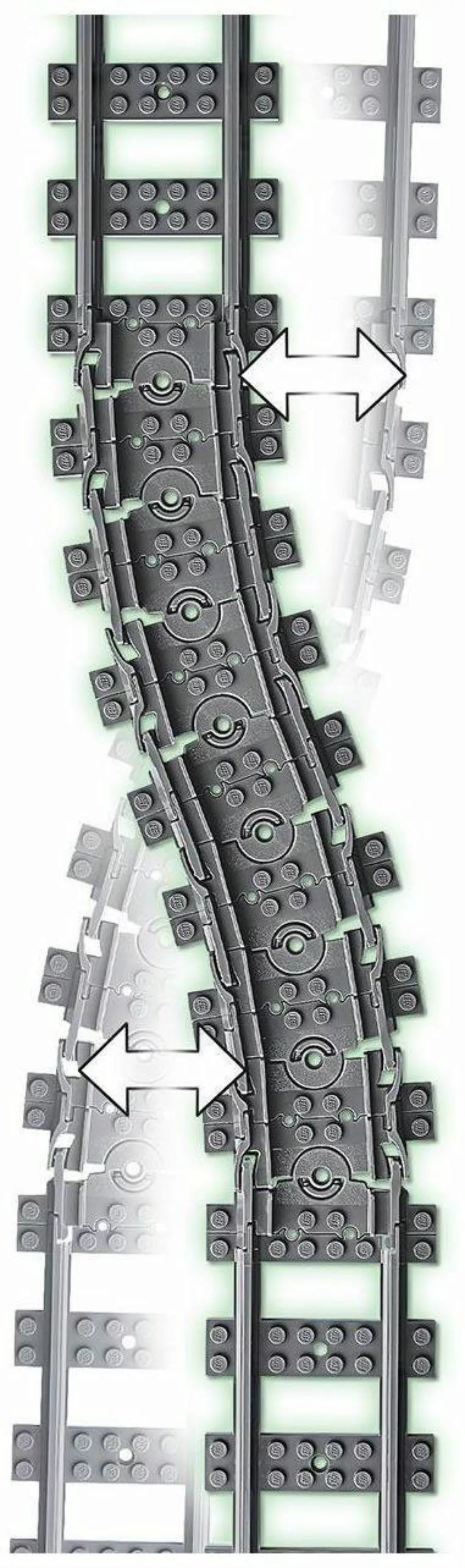 LEGO® Schienen (60205), LEGO® City Konstruktionsspielsteine, günstig online kaufen