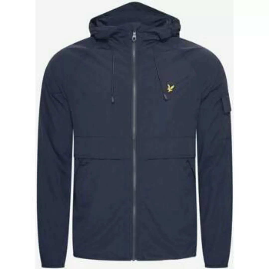 Lyle & Scott  Daunenjacken Windjacke mit Kapuze – Dunkelblau günstig online kaufen