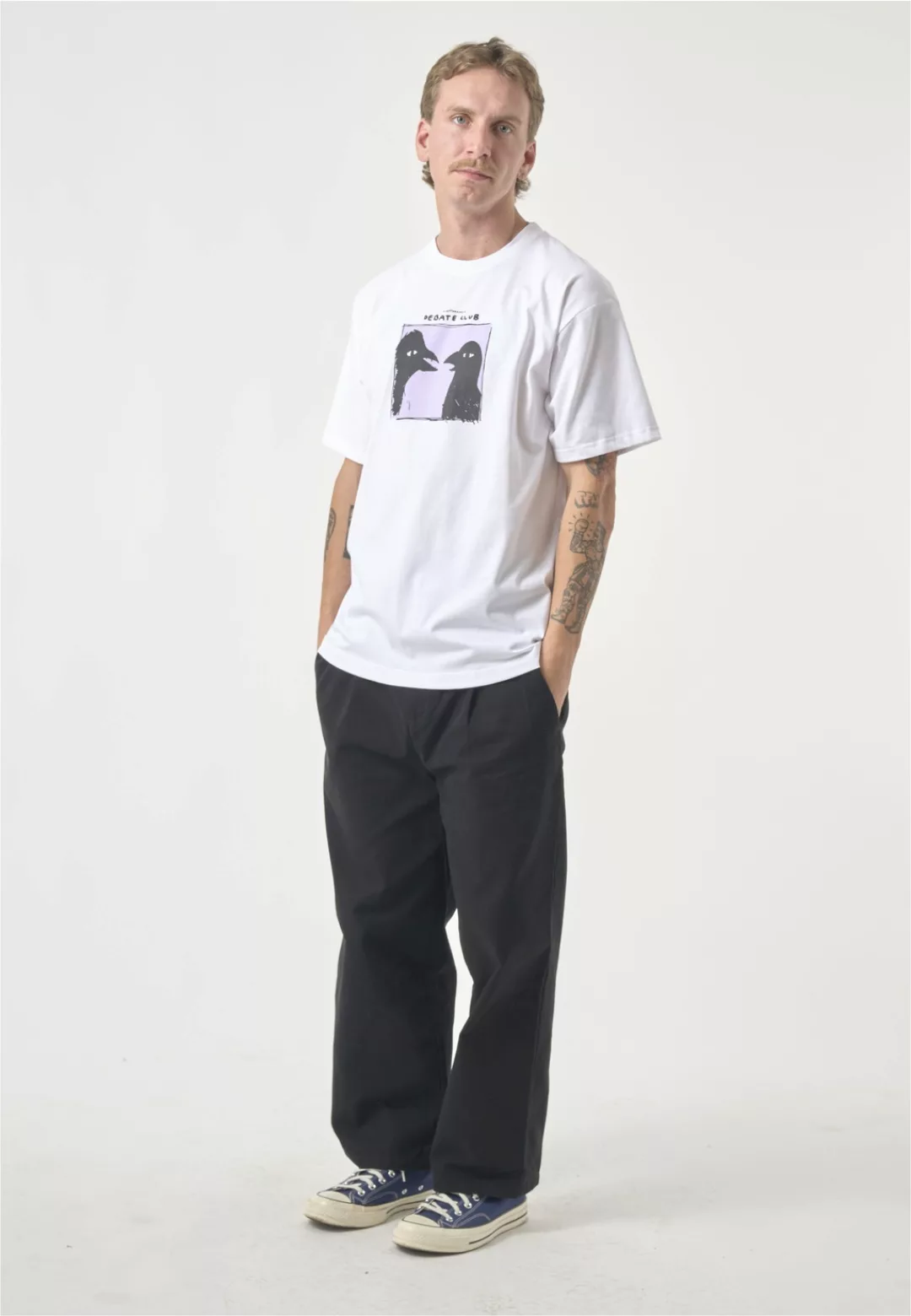 Cleptomanicx T-Shirt "Classic Tee Debate Club", mit lockerem Schnitt günstig online kaufen