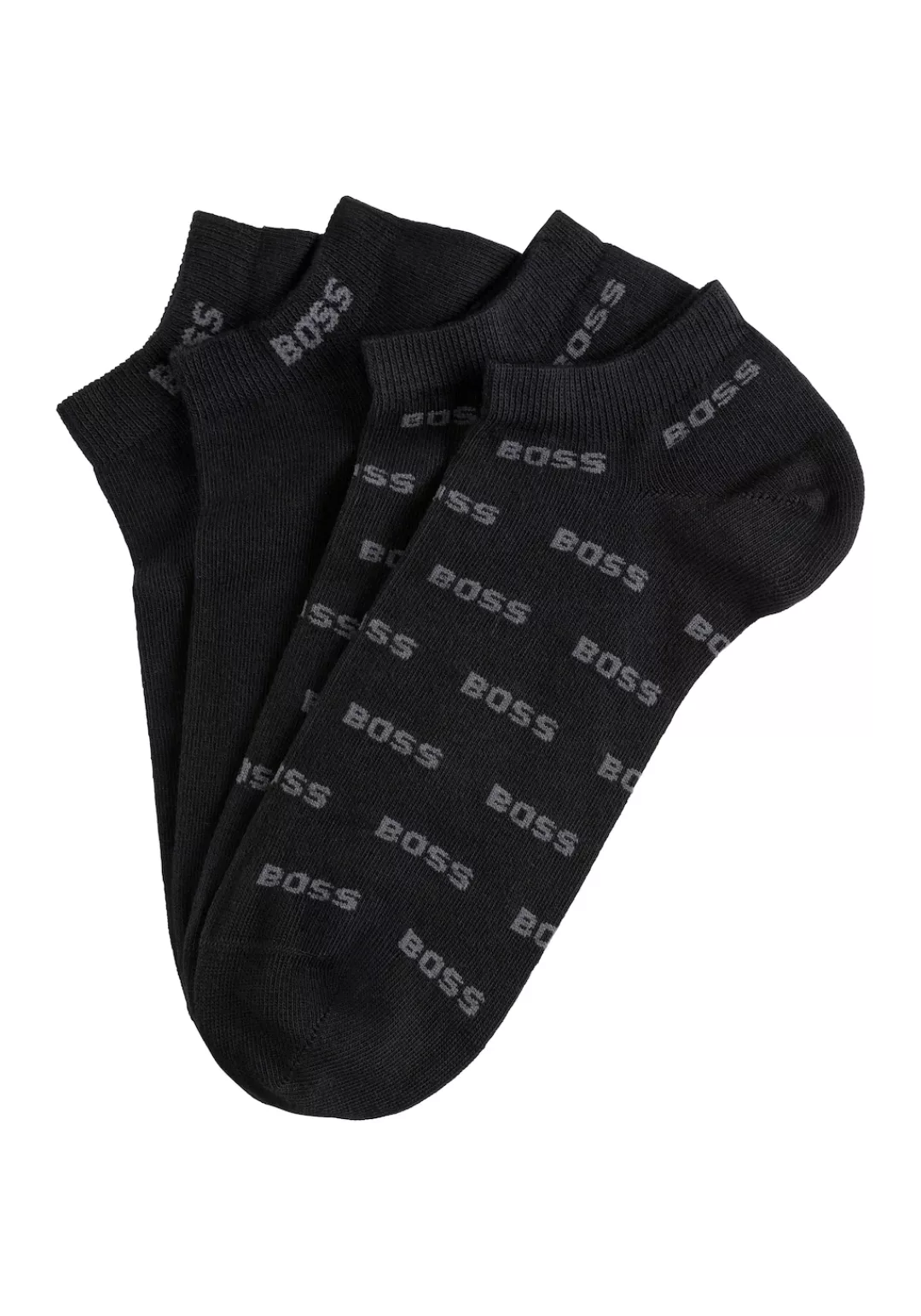 BOSS Freizeitsocken "2P AS Allover CC", (Packung, 2er), mit Logostickereien günstig online kaufen