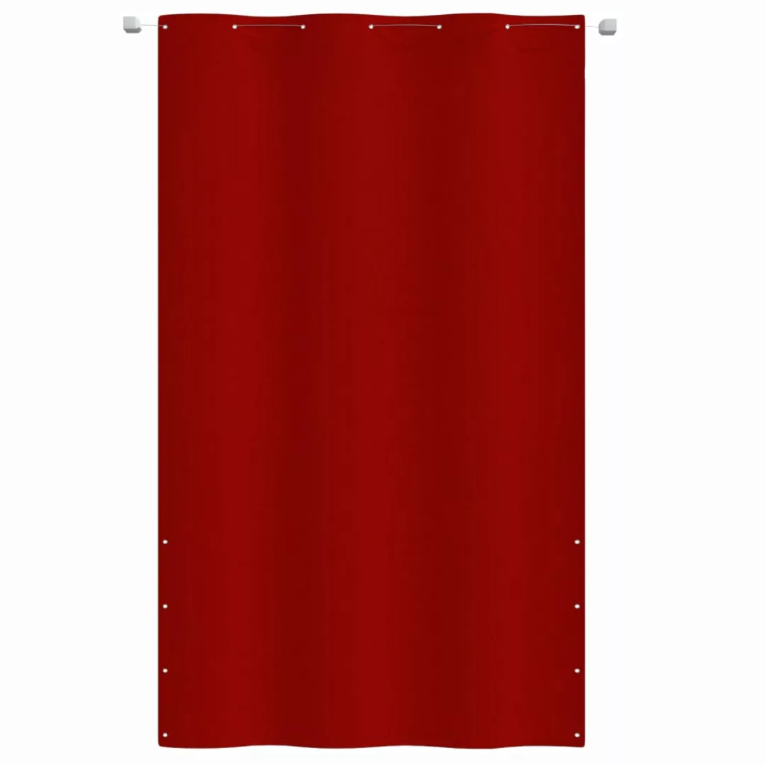 Vidaxl Balkon-sichtschutz Rot 140x240 Cm Oxford-gewebe günstig online kaufen