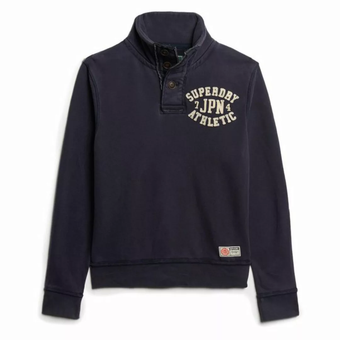 Superdry Sweatshirt Herren Henley-Pullover - Vintage Athletic Henley günstig online kaufen