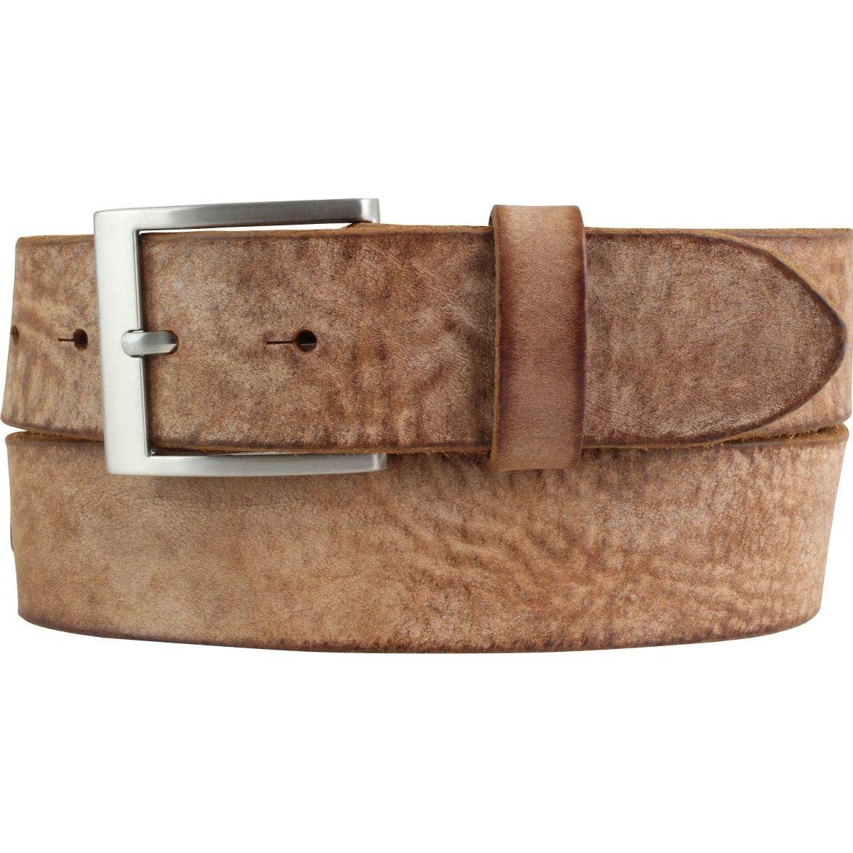 BELTINGER Ledergürtel Herren-Gürtel aus weichem Vollrindleder günstig online kaufen