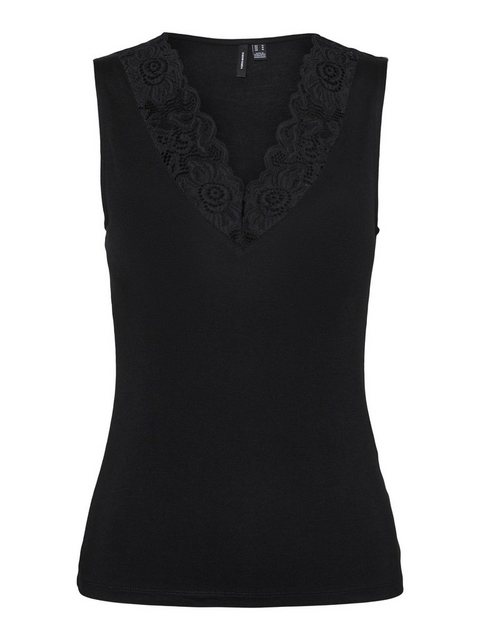 Vero Moda V-Shirt VMROSA SL V-NECK TOP JRS NOOS günstig online kaufen