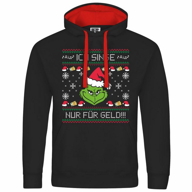 deinshirt Kapuzenpullover Herren Kapuzenpullover Ich singe nur für Geld Mit günstig online kaufen