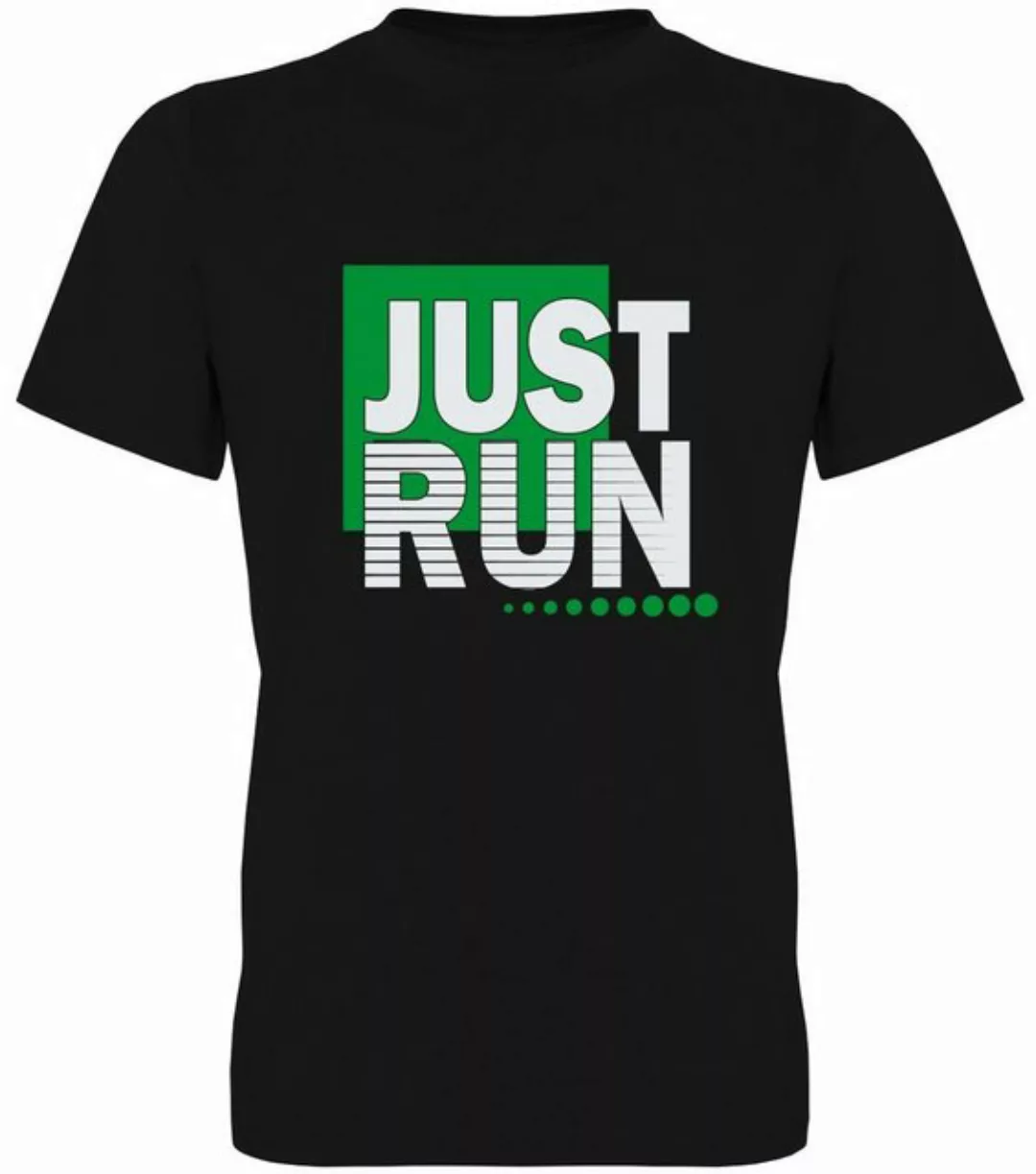 G-graphics T-Shirt Just Run Herren T-Shirt, mit Frontprint, mit Spruch / St günstig online kaufen