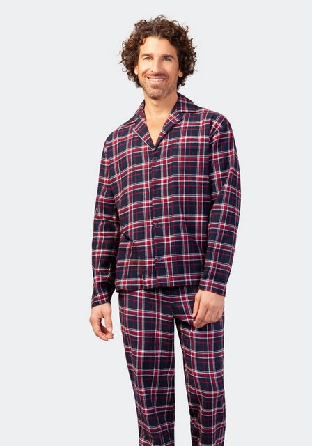 Hajo 5-Pocket-Hose Pyjama, Premium Cotton/Flanell günstig online kaufen