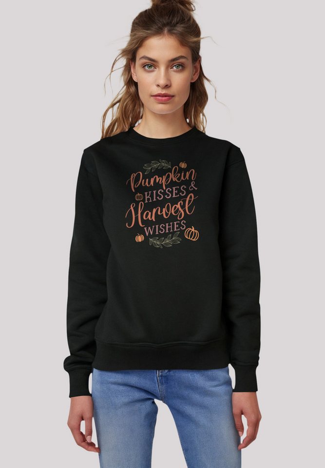 F4NT4STIC Sweatshirt Pumpkin kisses Harves wishes Premium Qualität günstig online kaufen