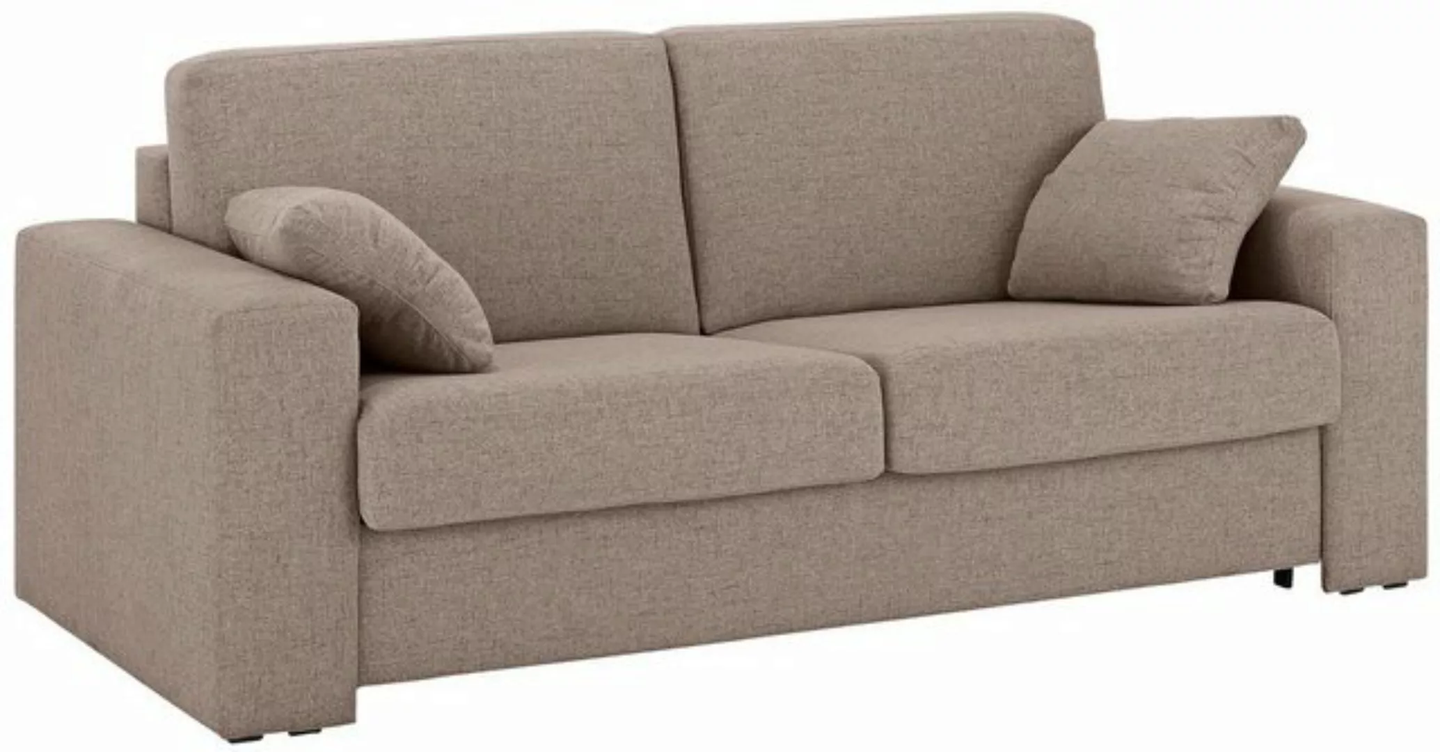 Home affaire Schlafsofa "Roma Matratzenhöhe 14 cm", Dauerschlaffunktion, mi günstig online kaufen