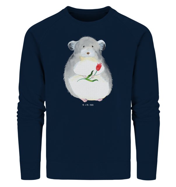 Mr. & Mrs. Panda Longpullover Größe M Chinchilla Blume - French Navy - Gesc günstig online kaufen