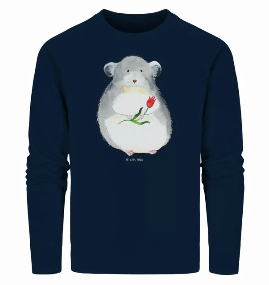 Mr. & Mrs. Panda Longpullover Größe L Chinchilla Blume - French Navy - Gesc günstig online kaufen