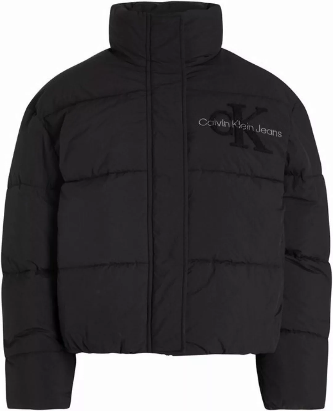 Calvin Klein Jeans Outdoorjacke CHENILLE MONOLOGO PUFFER mit Logostickerei günstig online kaufen