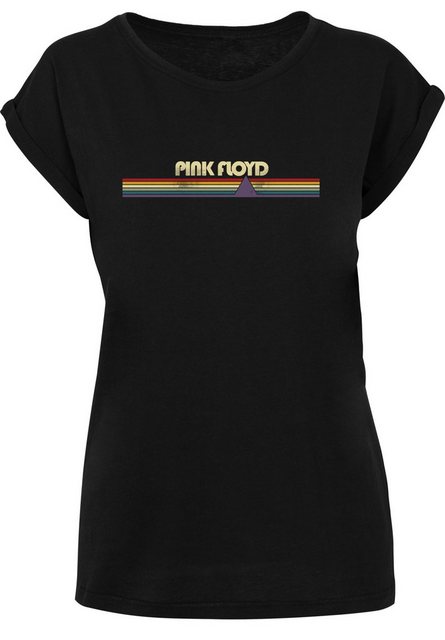 F4NT4STIC T-Shirt Pink Floyd Prism Retro Stripes Vintage Rock Merch. Damen, günstig online kaufen