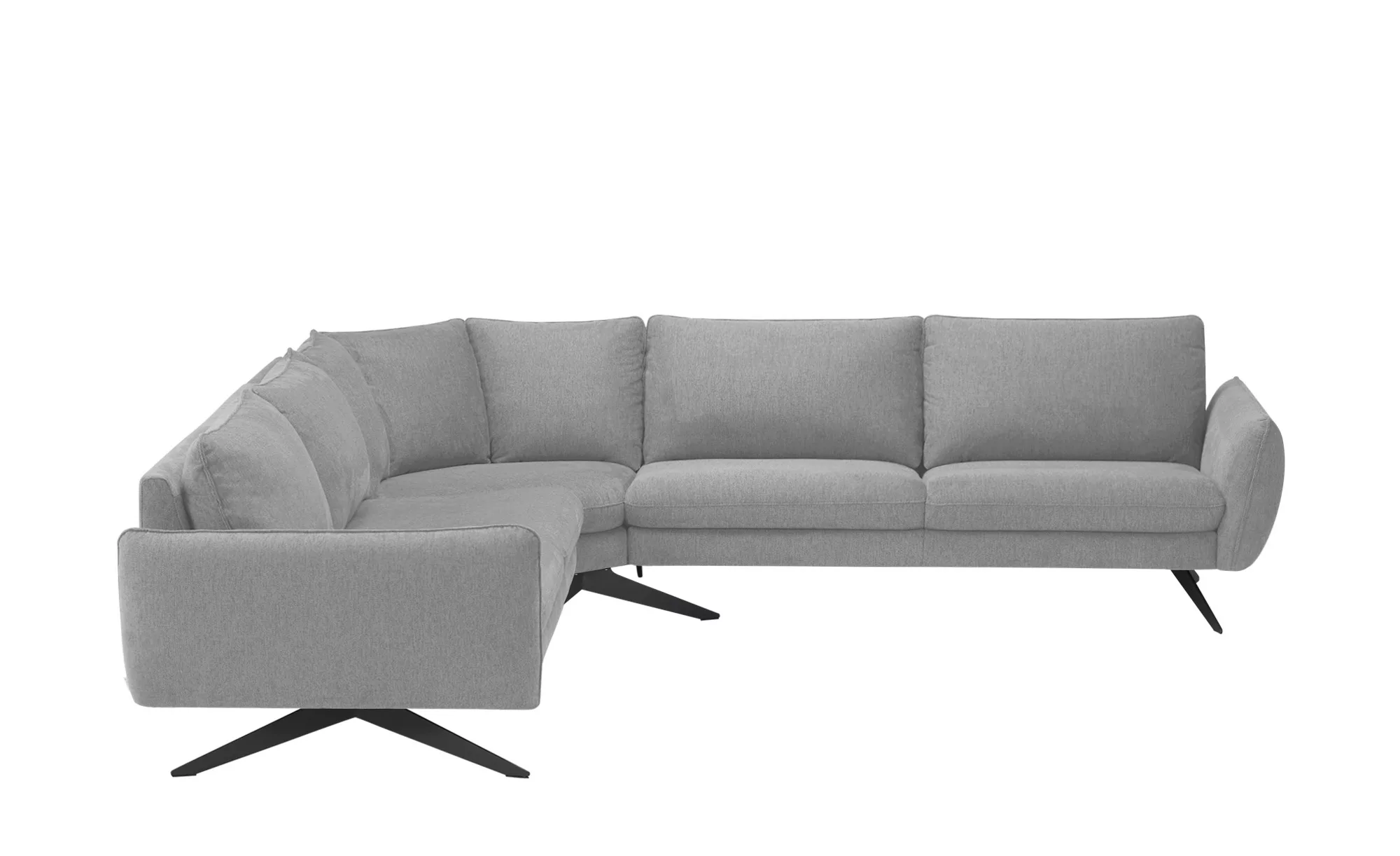 smart Ecksofa  Lovely ¦ grau ¦ Maße (cm): B: 286 H: 82 T: 286 Polstermöbel günstig online kaufen