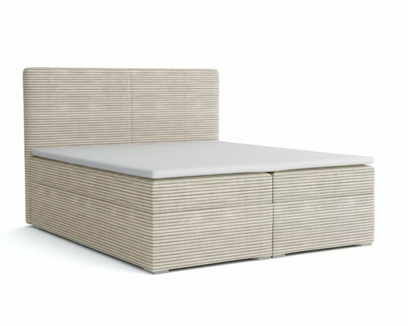 Deine Möbel 24 Boxspringbett LOFT III Boxspring Komplettbett Polsterbett Bo günstig online kaufen