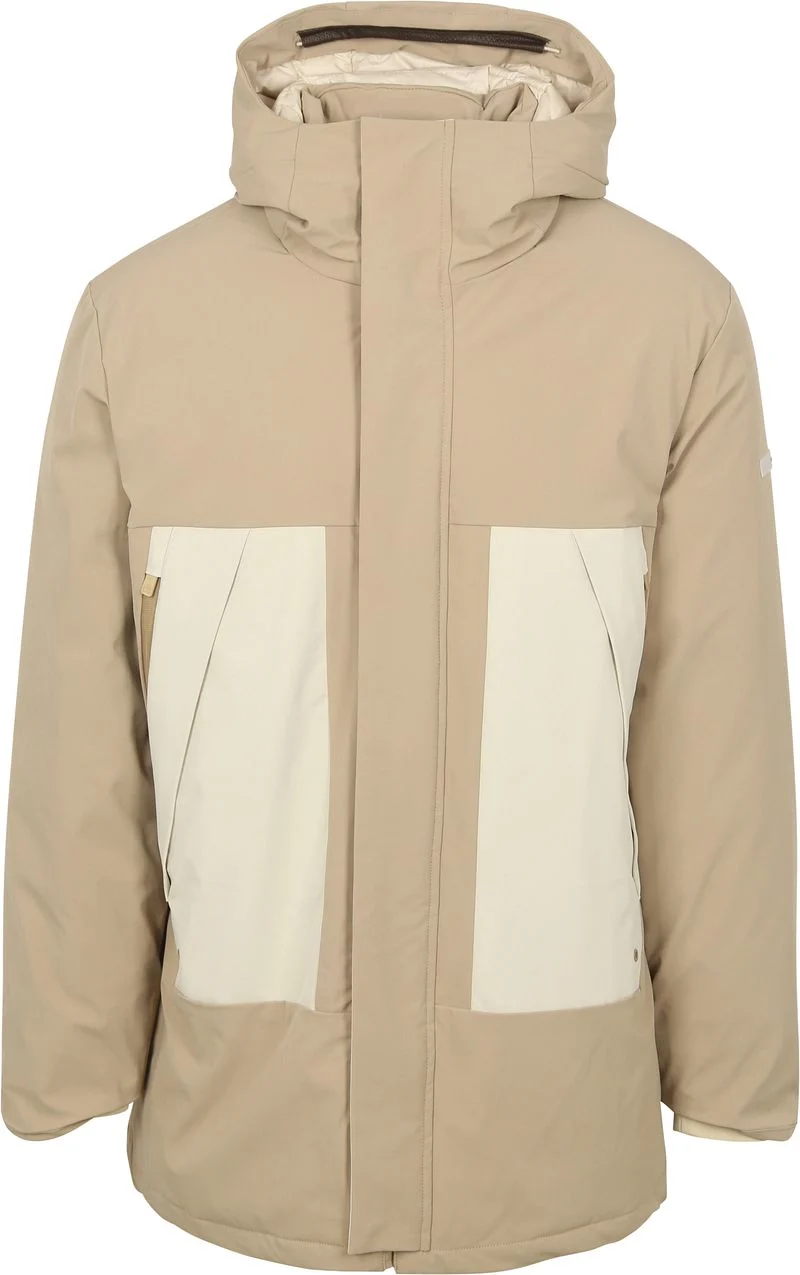 Scotch & Soda Parka Jacke Ecru - Größe M günstig online kaufen