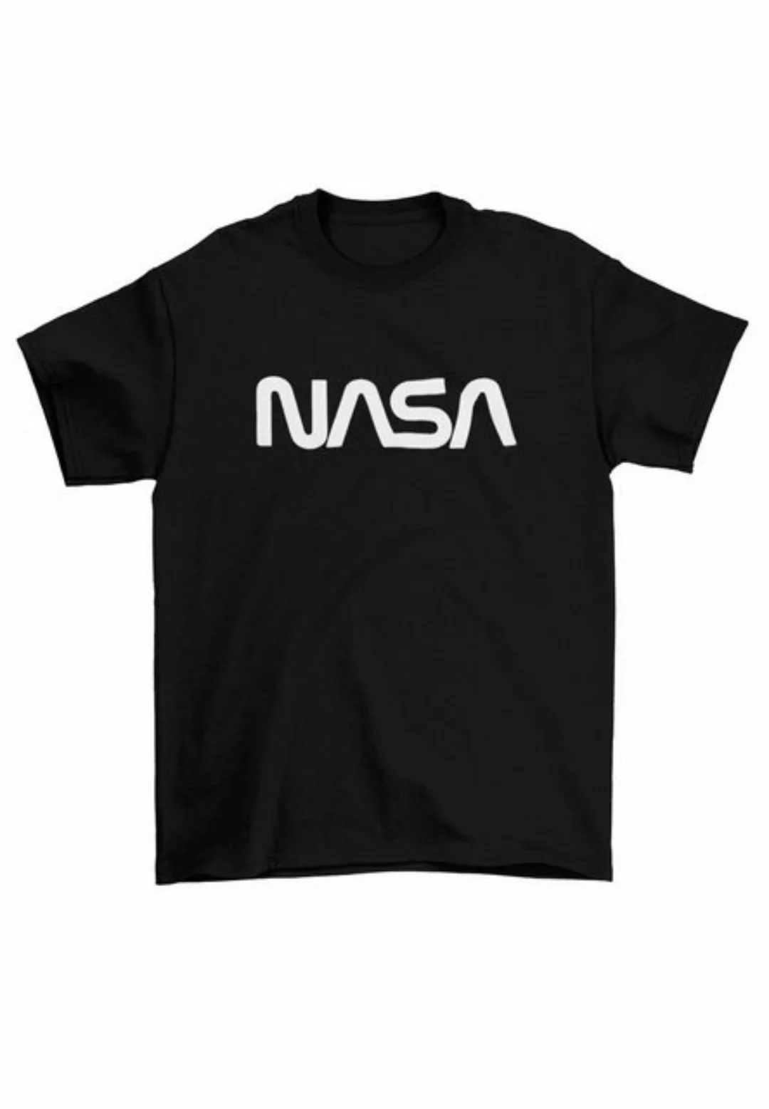 Novux T-Shirt NASA Worm Herren Tshirt Farbe Schwarz (1-tlg) aus Baumwolle günstig online kaufen