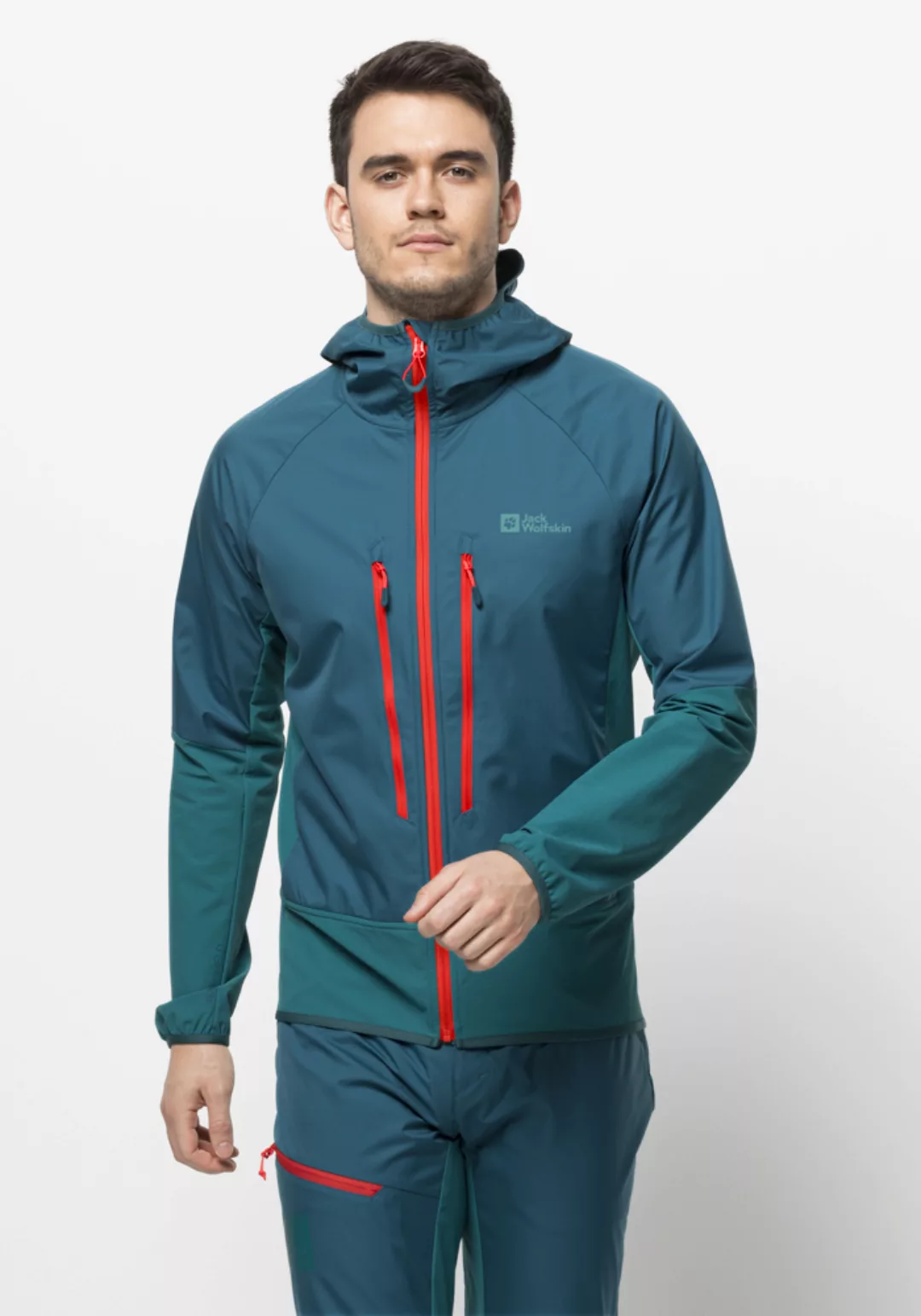 Jack Wolfskin Softshelljacke "ALPSPITZE HOODY M", mit Kapuze günstig online kaufen