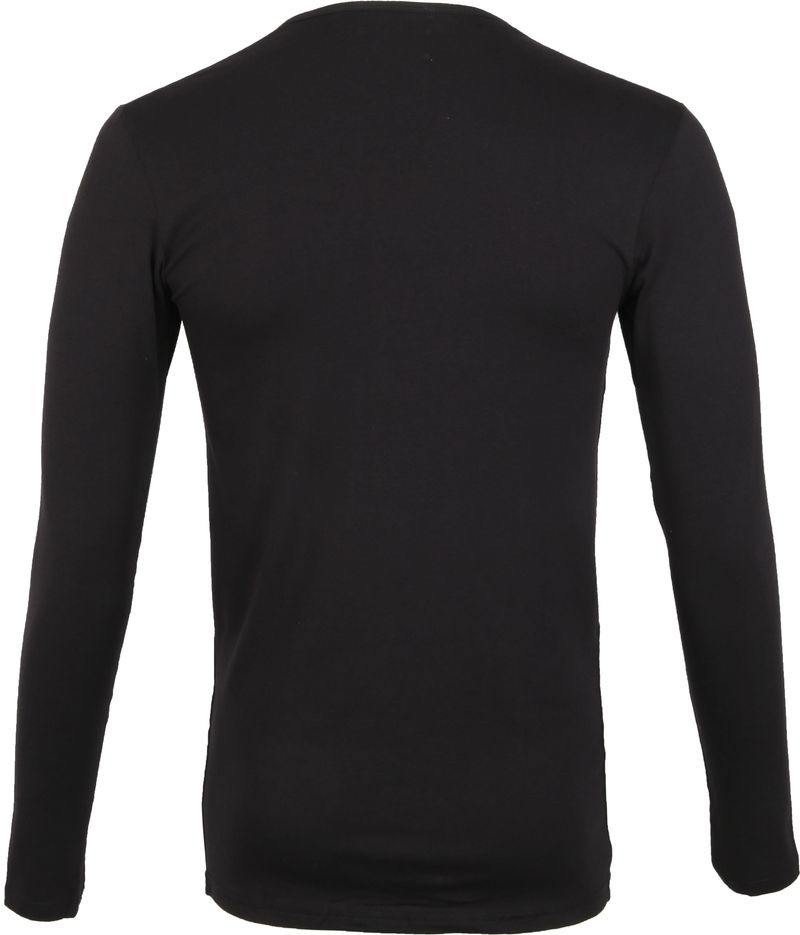 Garage Basic Longsleeve T-Shirt Stretch Schwarz - Größe M günstig online kaufen