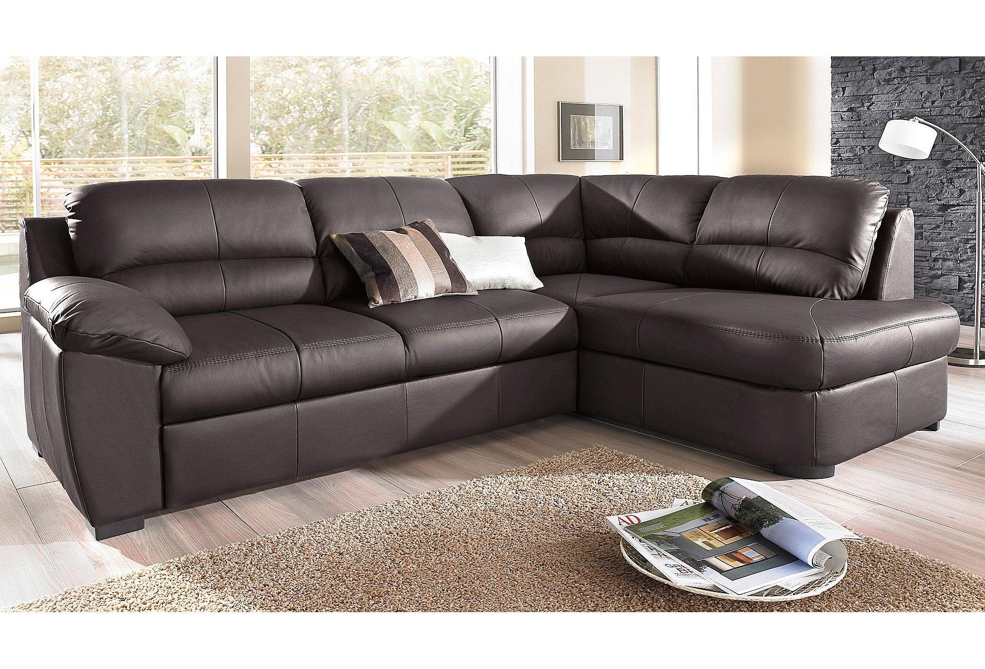 COTTA Ecksofa "Dani L-Form", wahlweise mit Bettfunktion & Bettkasten günstig online kaufen