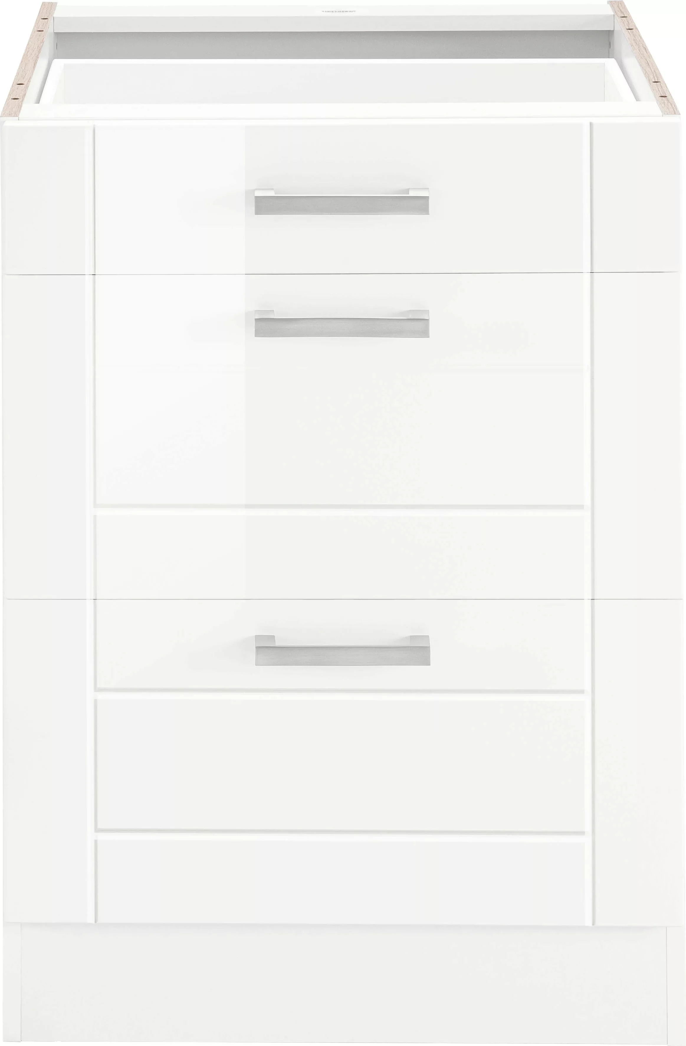 HELD MÖBEL Auszugsunterschrank "Tinnum", 60 cm breit, MDF-Fronten, Metallgr günstig online kaufen