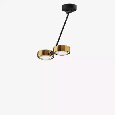 Occhio Sento Soffitto Doppio 40 Up E Deckenleuchte LED 2-flammig, Kopf bron günstig online kaufen