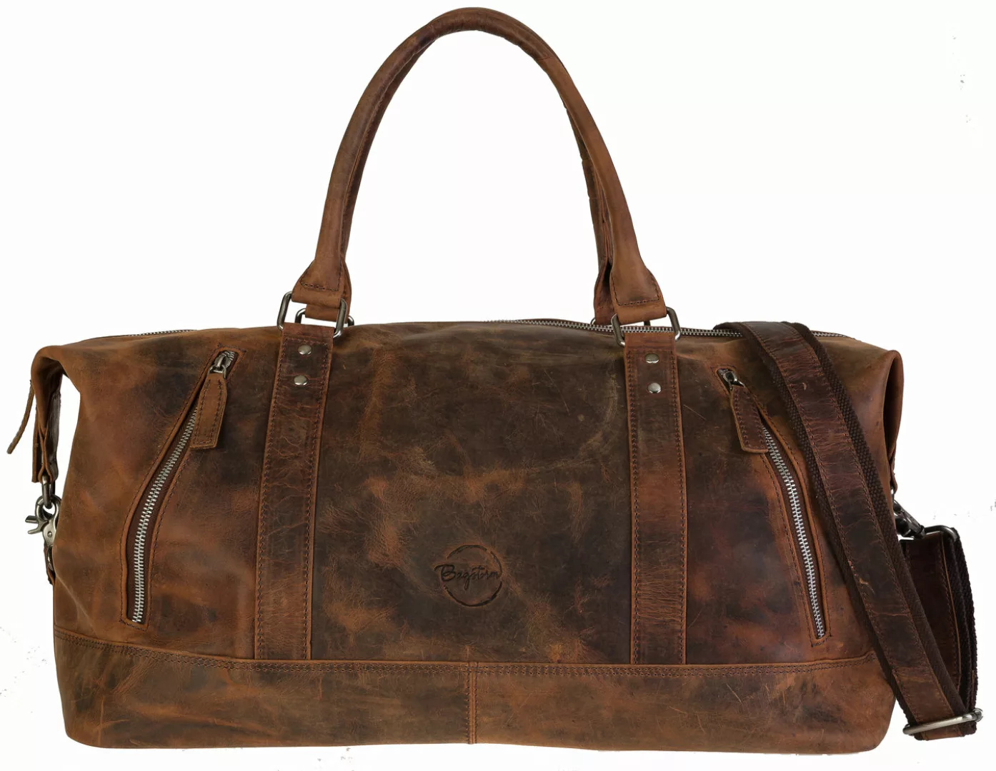 BAGSTORM Vintage Leder Reisetasche 20 L günstig online kaufen
