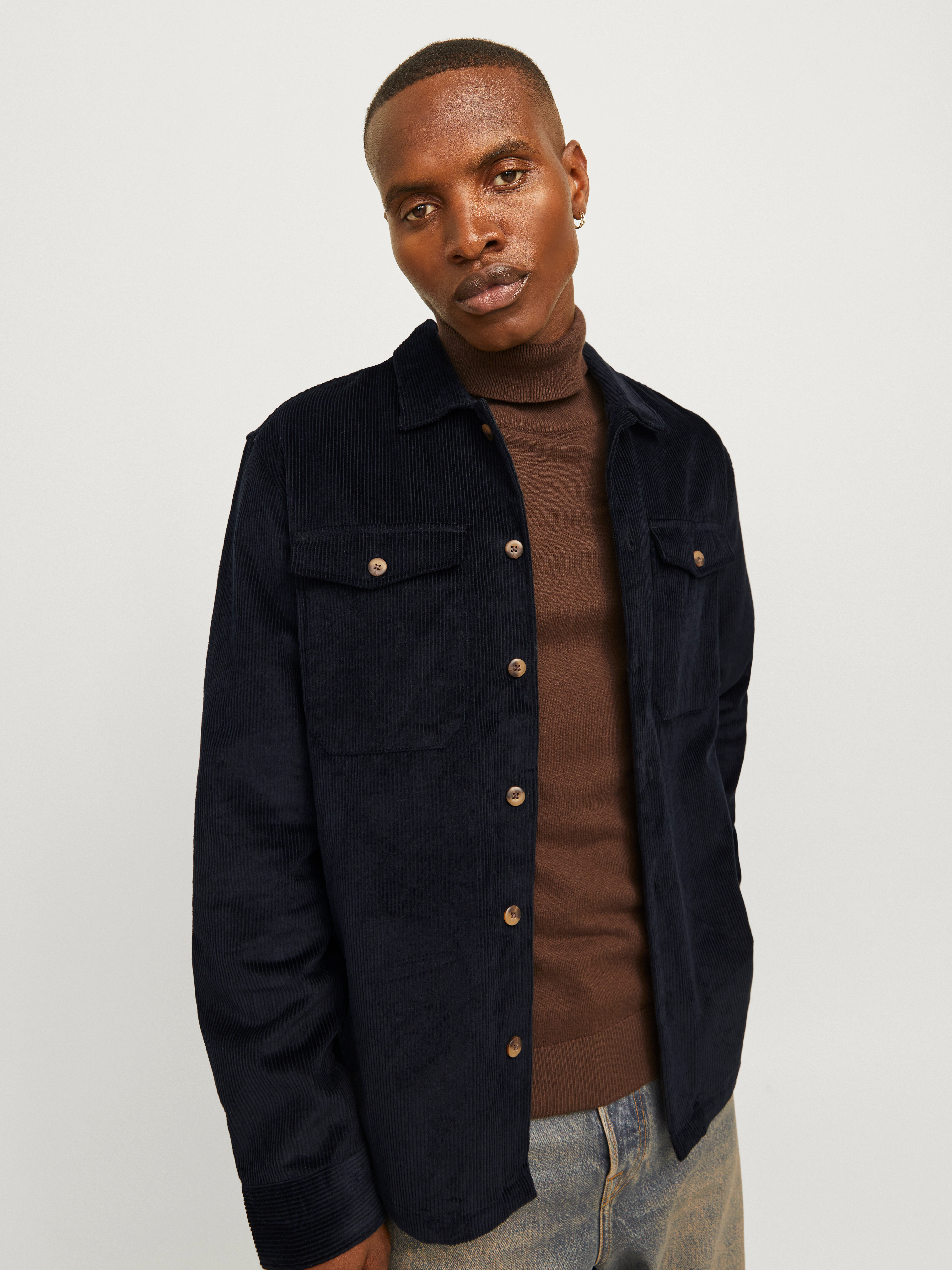 Jack & Jones Langarmhemd JJEEDDIE CORDUROY OVERSHIRT LS SN günstig online kaufen