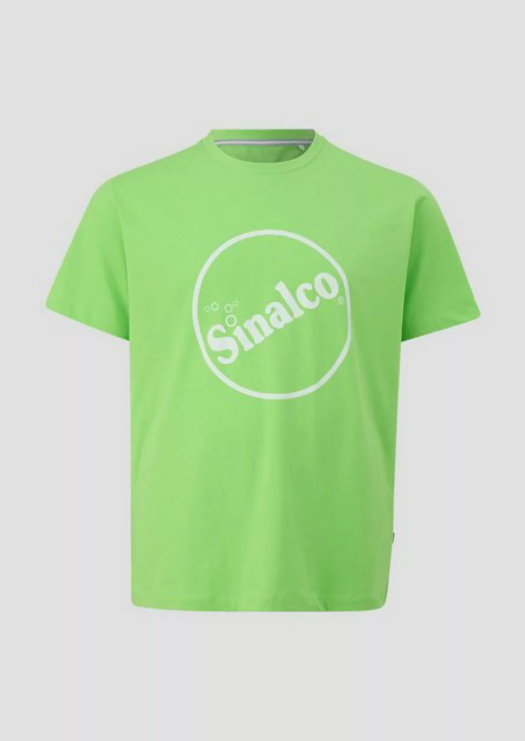 s.Oliver Kurzarmshirt Jersey-T-Shirt mit Sinalco®-Print Artwork günstig online kaufen