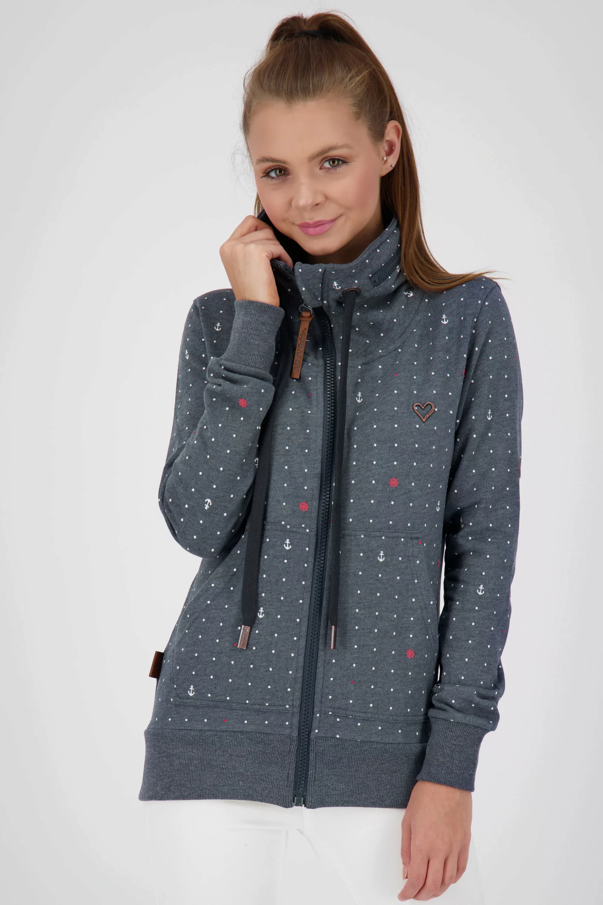 Alife & Kickin Kapuzensweatjacke "Damen VivianAK B" günstig online kaufen