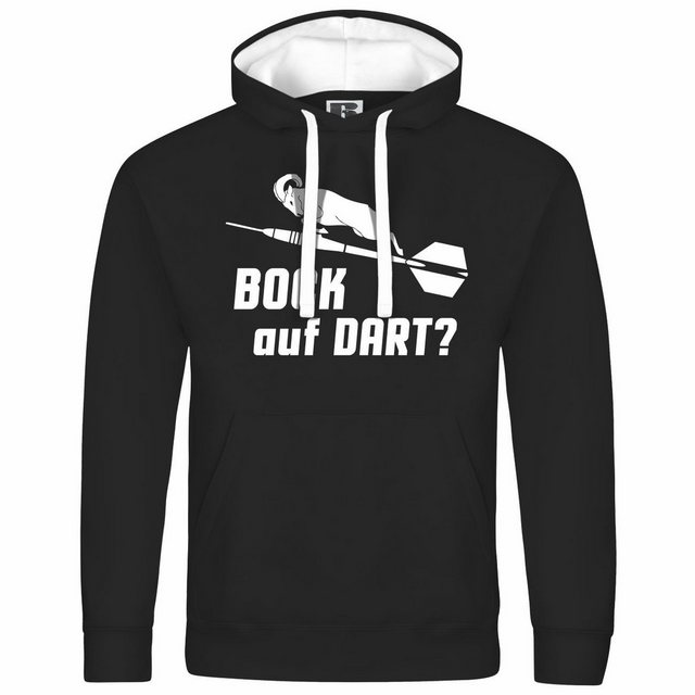 deinshirt Kapuzenpullover Herren Kapuzenpullover Bock auf Dart Mit Print Mo günstig online kaufen