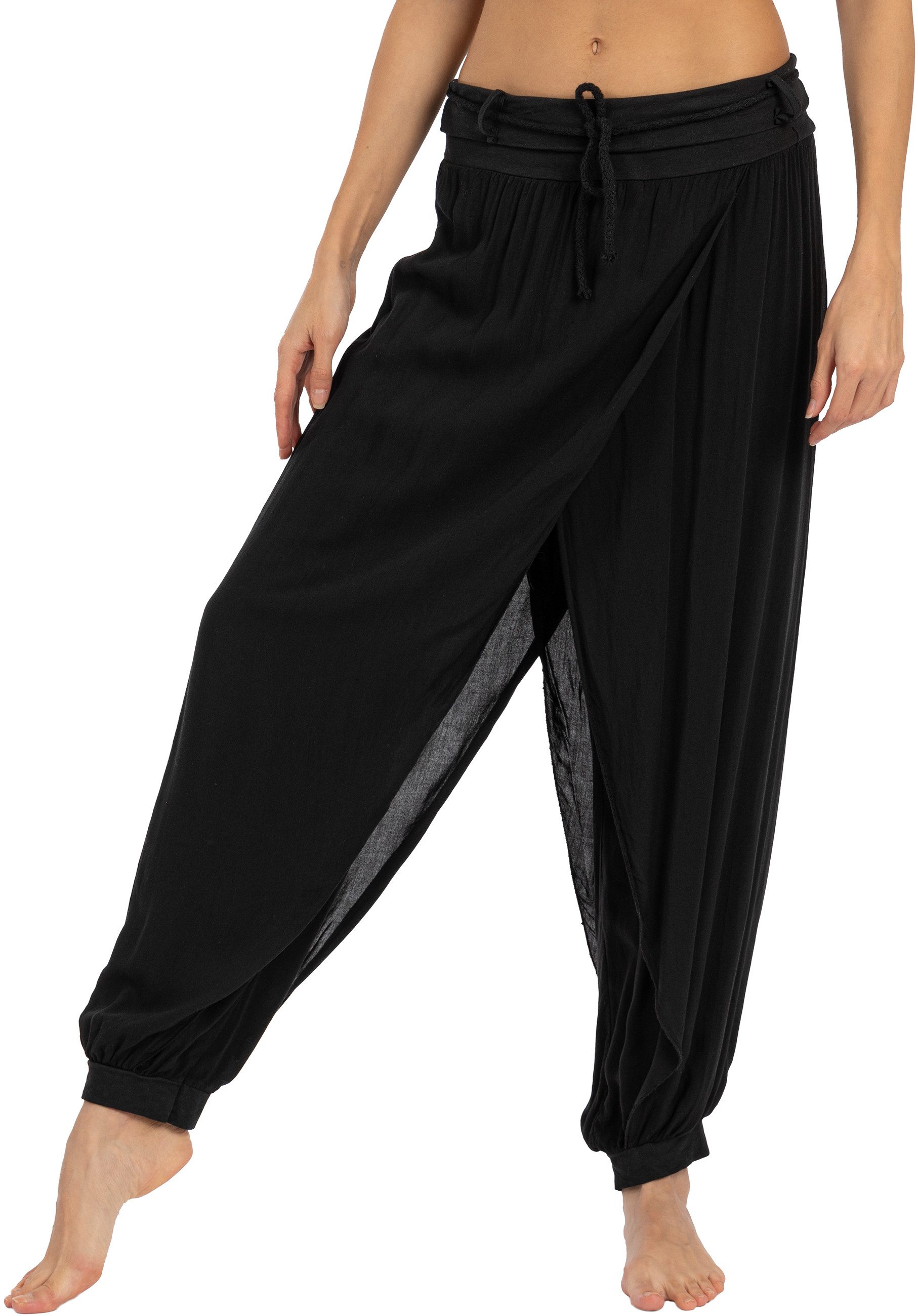 Caspar Stoffhose KHS054 leichte Damen Sommer günstig online kaufen